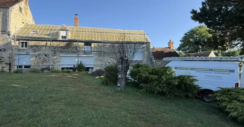 travaux de couverture et charpente