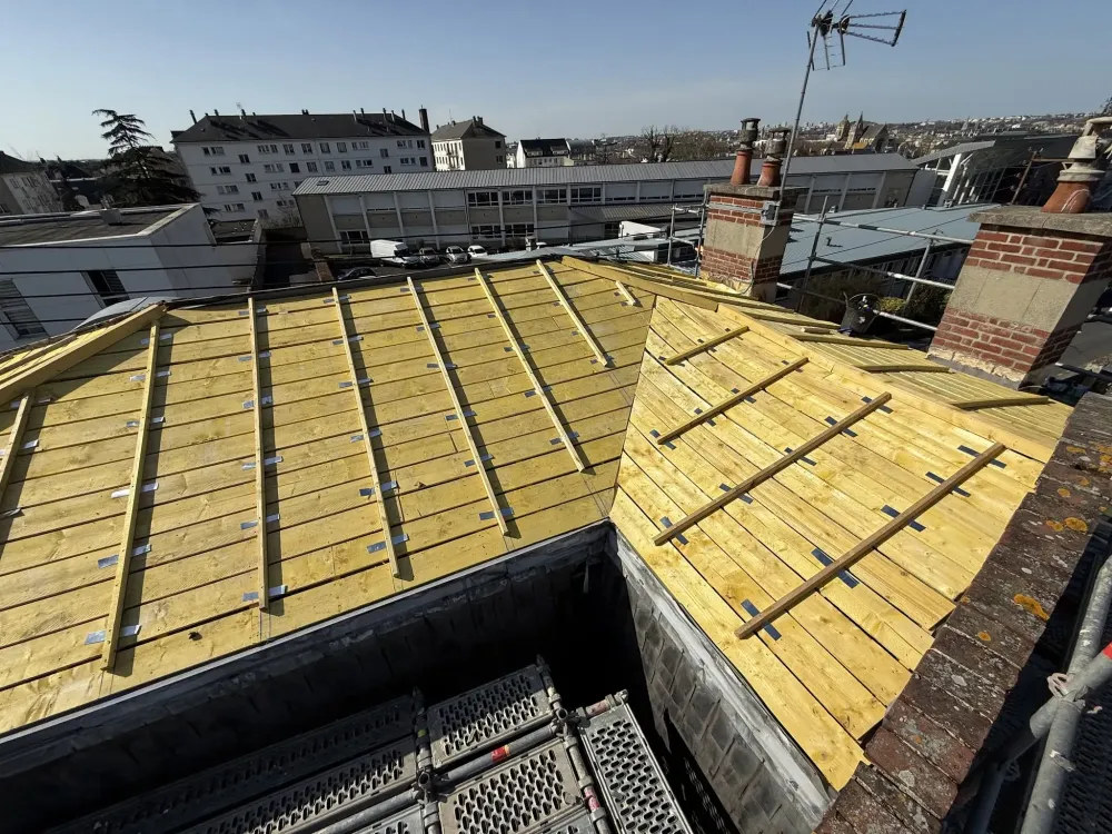 Rénovation de toiture à Bailleul
